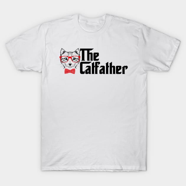 The Catfather T-Shirt by DragonTees